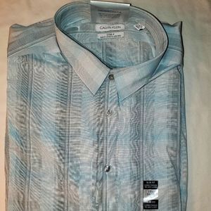 Calvin Klein slim/stretch dress shirt